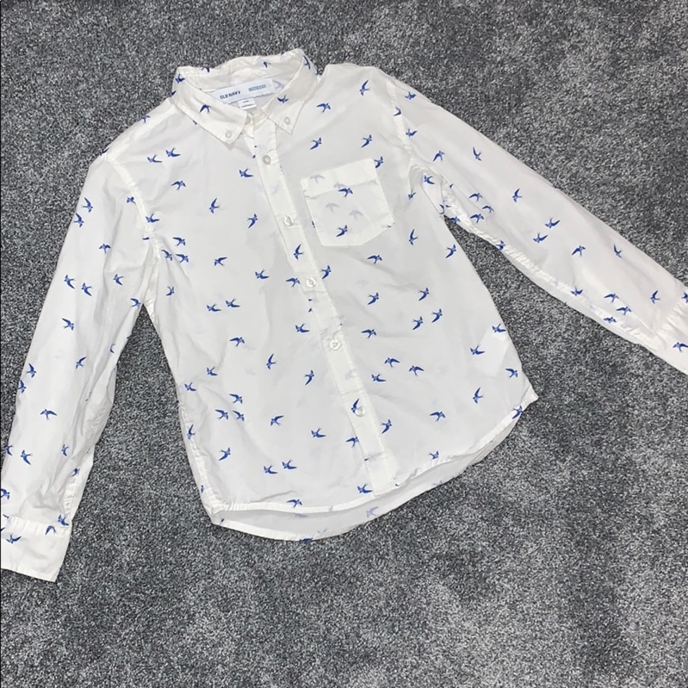 Boys button up shirt